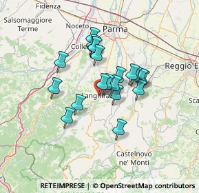 Mappa Piazza Filippo Corridoni, 43013 Langhirano PR, Italia (10.2905)