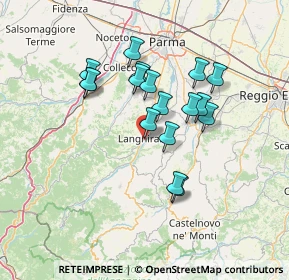 Mappa Piazza Filippo Corridoni, 43013 Langhirano PR, Italia (11.76059)