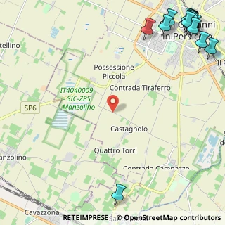Mappa Via di Mezzo, 40017 San Giovanni in Persiceto BO, Italia (4.048)