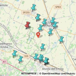 Mappa Via di Mezzo, 40017 San Giovanni in Persiceto BO, Italia (4.72)
