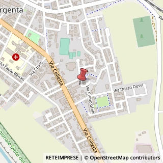 Mappa Via Celletta, 43h, 44011 Argenta, Ferrara (Emilia Romagna)