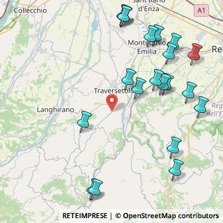 Mappa SP 17, 43029 Traversetolo PR (10.9375)