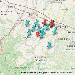 Mappa SP 17, 43029 Traversetolo PR (10.14938)