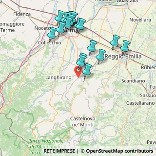 Mappa SP 17, 43029 Traversetolo PR (18.0235)