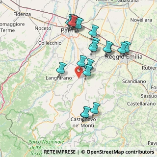 Mappa SP 17, 43029 Traversetolo PR (15.946)