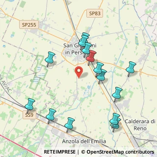 Mappa Via Fornace, 40017 San Giovanni in Persiceto BO, Italia (4.42857)