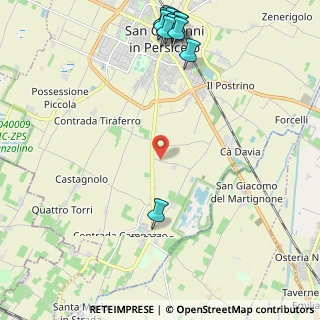 Mappa Via Fornace, 40017 San Giovanni in Persiceto BO, Italia (3.01455)