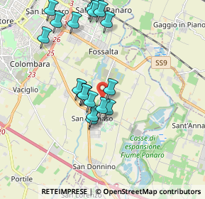 Mappa Str. Scartazza, 41126 San Damaso MO, Italia (1.96)