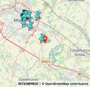 Mappa Str. Scartazza, 41126 San Damaso MO, Italia (5.125)