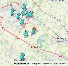 Mappa Str. Scartazza, 41126 San Damaso MO, Italia (4.52909)