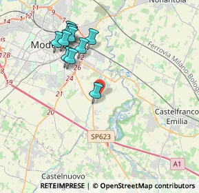 Mappa Str. Scartazza, 41126 San Damaso MO, Italia (3.96818)