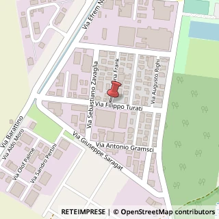 Mappa Via Filippo Turati, 9, 40062 Molinella, Bologna (Emilia Romagna)