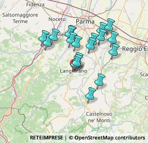 Mappa Viale Martiri della Libertà, 43013 Langhirano PR, Italia (12.16737)