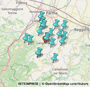 Mappa Viale Martiri della Libertà, 43013 Langhirano PR, Italia (10.3145)