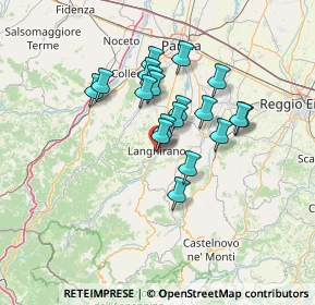 Mappa Viale Martiri della Libertà, 43013 Langhirano PR, Italia (10.71474)