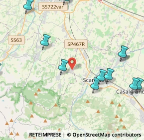 Mappa Via Martiri della Romania, 42020 Albinea RE, Italia (6.5995)