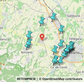 Mappa Via Martiri della Romania, 42020 Albinea RE, Italia (2.246)
