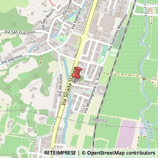 Mappa Via Strada Statale, 117, 12030 Manta, Cuneo (Piemonte)