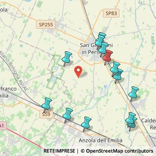 Mappa Via Castagnolo, 40017 San Giovanni in Persiceto BO, Italia (4.93462)