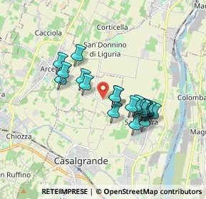 Mappa Via per Casalgrande, 42019 Arceto RE, Italia (1.45)