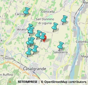 Mappa Via per Casalgrande, 42019 Arceto RE, Italia (1.51833)