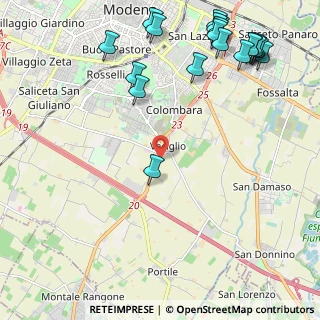 Mappa S.da Statale, 41126 Modena MO, Italia (3.038)
