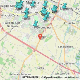 Mappa S.da Statale, 41126 Modena MO, Italia (3.17579)