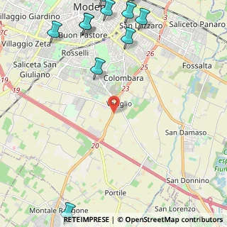 Mappa S.da Statale, 41126 Modena MO, Italia (3.53154)