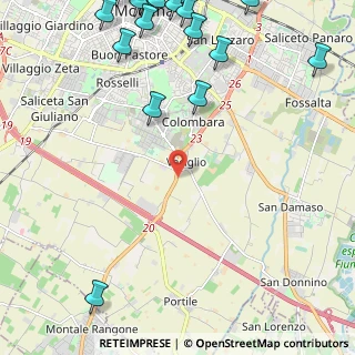 Mappa S.da Statale, 41126 Modena MO, Italia (3.62579)