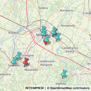 Mappa S.da Statale, 41126 Modena MO, Italia (7.75091)