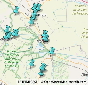 Mappa Via Guido Reni, 44011 Argenta FE, Italia (8.9095)