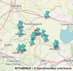 Mappa Via Guido Reni, 44011 Argenta FE, Italia (13.80214)