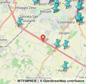 Mappa Stradello Aggazzotti, 41126 Modena MO, Italia (3.385)