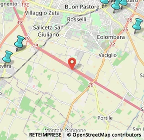 Mappa Stradello Aggazzotti, 41126 Modena MO, Italia (3.895)