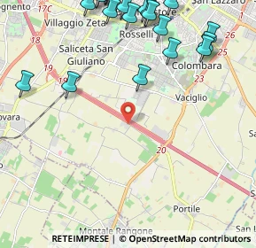 Mappa Stradello Aggazzotti, 41126 Modena MO, Italia (3.0235)