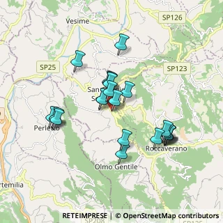 Mappa Regione Crocetta, 14059 Vesime AT, Italia (1.68261)