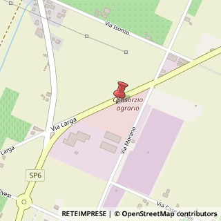 Mappa Via Larga, 40, 41013 Castelfranco Emilia, Modena (Emilia Romagna)