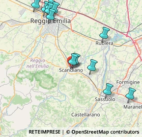 Mappa Via A. Libera, 42019 Scandiano RE, Italia (9.59917)