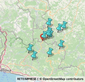 Mappa 16020 Gorreto GE, Italia (10.09273)