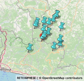 Mappa 16020 Gorreto GE, Italia (10.48529)