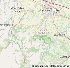 Mappa 42030 Vezzano Sul Crostolo RE, Italia (9.9895)