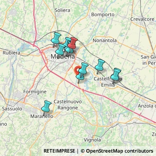 Mappa Str. Vignolese, 41126 San Damaso MO, Italia (5.94667)