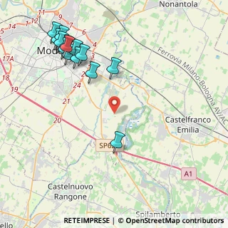 Mappa Str. Chiesa Collegara, 41126 Modena MO, Italia (5.15)