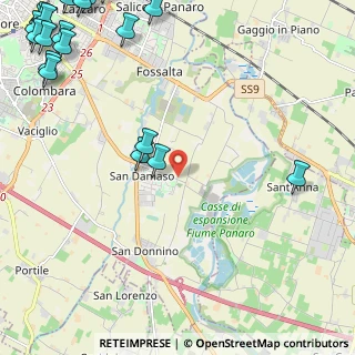 Mappa Str. Chiesa Collegara, 41126 Modena MO, Italia (3.8035)
