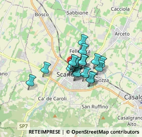 Mappa Viale Mazzini, 42019 Scandiano RE, Italia (0.912)