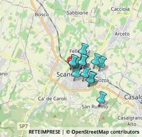 Mappa Viale Mazzini, 42019 Scandiano RE, Italia (0.94923)