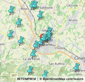 Mappa Viale Mazzini, 42019 Scandiano RE, Italia (2.091)