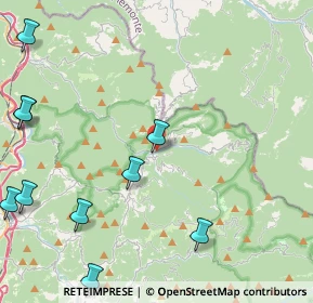 Mappa SP 8, 16010 Crocefieschi GE, Italia (6.30636)