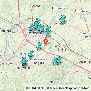Mappa Stradello Scartazzetta, 41126 San Damaso MO, Italia (7.79)