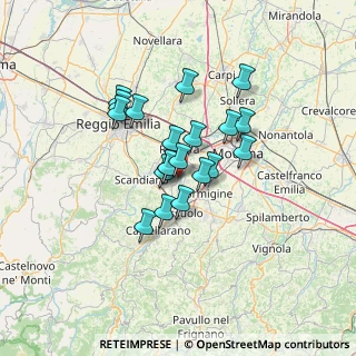 Mappa SP 51, 42013 Casalgrande RE, Italia (9.8485)